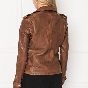 Leather jacket